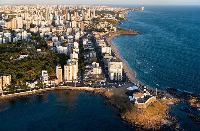 Apart Hotel Frente Mar Em Ondina Salvador Kültér fotó